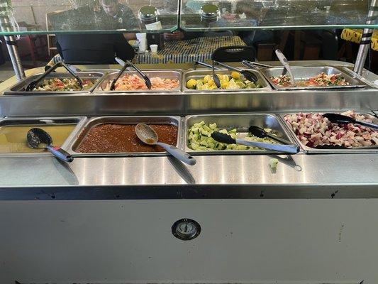 Salsa bar