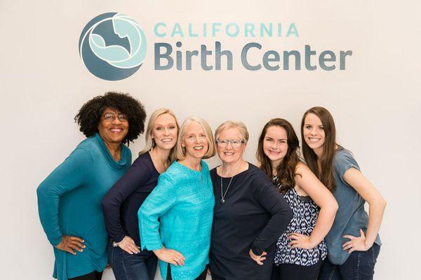 Some of our amazing staff at the birth center!