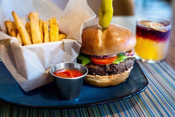 Burger & Fries