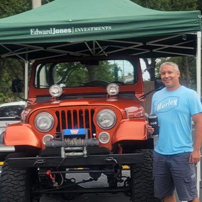 Join me in the community from charity events, classic car shows, Jeep cruises, motorcycle meets, and business networking events.