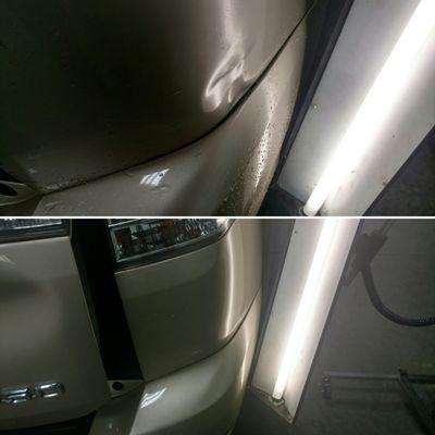 Paintless Dent Removal Before and After