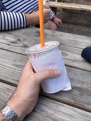 Michigan cherry fried pie milkshake. So good!