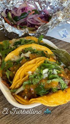 Bistec tacos