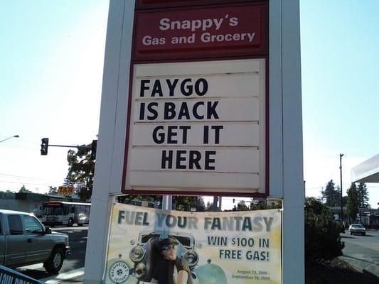 They carry Faygo, a back east soda company famous in Detroit.  I am from Detroit.  I love this place!