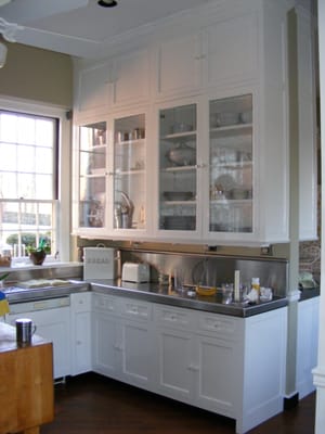 Custom kitchen to exactly match existing cabinets that were built in 1930's