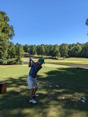 4th hole, white tees.