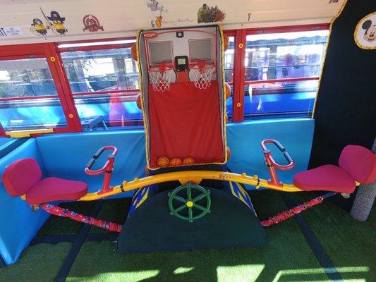 See-saw, Basketball, Area Great For Any Parties