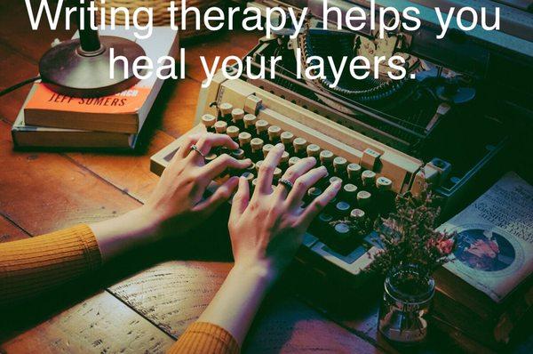 I offer writing therapy guidance and writing prompts to help you write The Book of You.