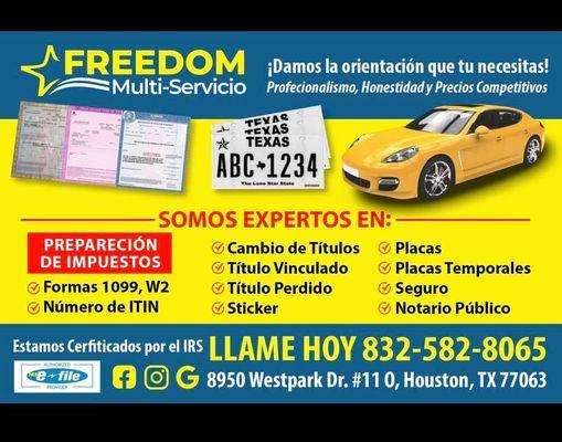 Freedom multi servicio