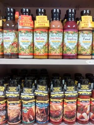 Lots of Walden Farms products available!