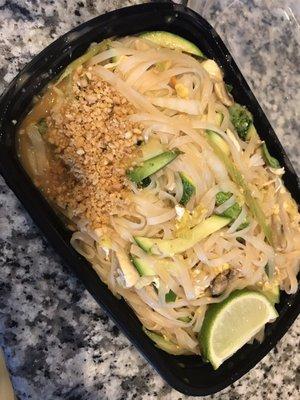 Vegetable pad Thai