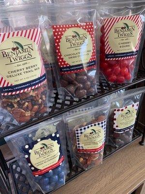 Delicious Snacks from Benjamin Twiggs a Michigan-based business based in Traverse City.