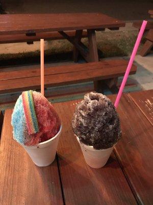 Rainbow & Grape Snowcones