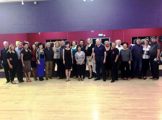 Argentine Tango Tuesdays at Two Left Feet!!! Learn basic walking, line of dance, connection to your partner. 7:30-9:30p