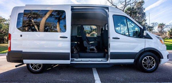 Ford Transit 15 Passenger Van Rentals From TPA Van Rental Offer Plenty of Room For Everyone!