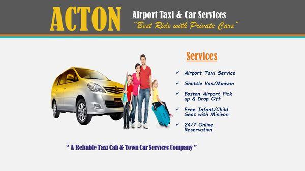 Acton Airport Taxi and Car Services