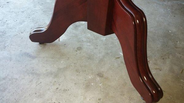 Before and After Furniture Repair & Refinishing in Anderson, TX