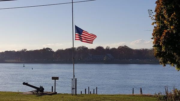 Beautiful view of Elizabeth Park from our gorgeous West River.