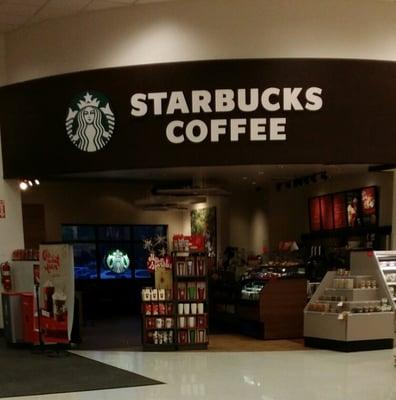 Starbucks location inside the Mishawaka Super Target store.