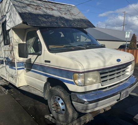 This is our Van it's not some huge RV like AAA says it is.