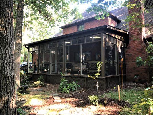 Porch addition