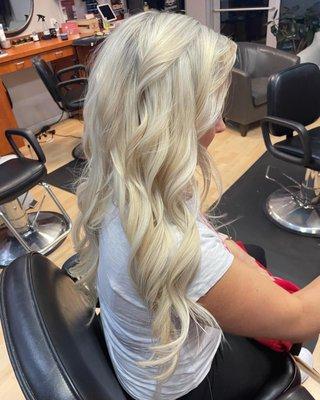 Ash blonde blend