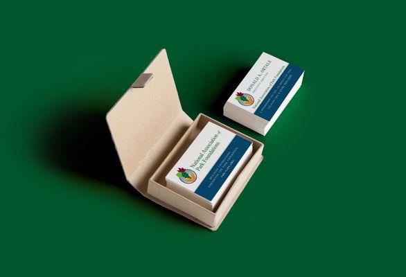 Business Card Design: National Association of Park Foundations