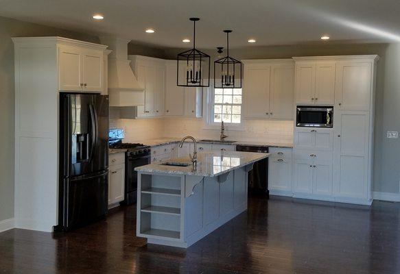 Beautiful custom kitchen.