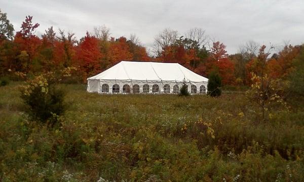 Wedding Tent for 100 to 300 people.