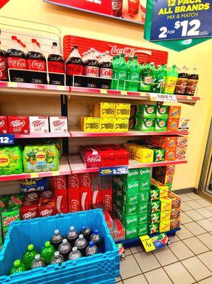 Good Selection of Soda