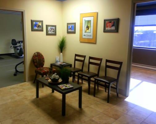 A comfortable, relaxed environment for you to get started on the road to wellness.