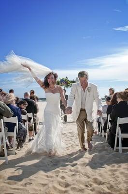 Winter Beach Wedding