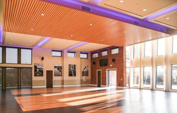 Reception Space at Evergreen Springs by Wedgewood Weddings