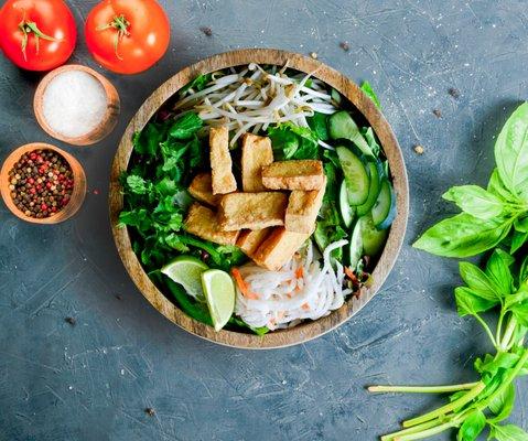 Tofu Salad Bowl