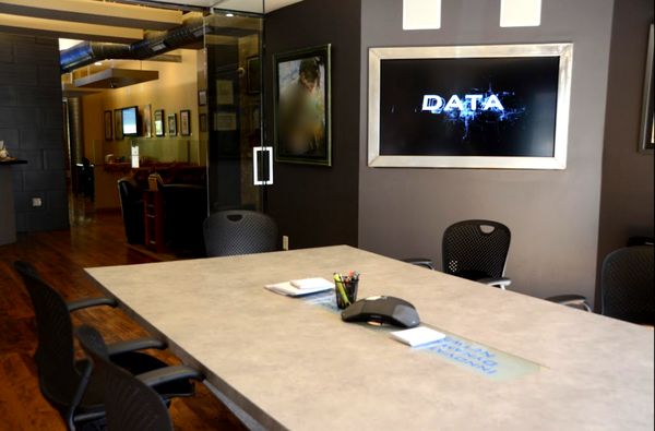 IDN Conference room allows in-person and remote conferencing