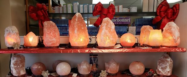 Give the gift of glow with our lovely selection of Himalayan Salt lamps! Available at Healthy Balance!