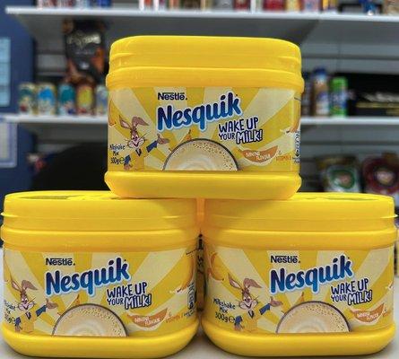 Banana Nesquik from the UK is finally back in stock!!! So many of you have asked and I finally got my hands on it!