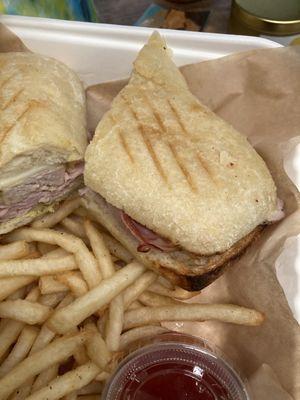 Cuban Sandwich w/ Fries