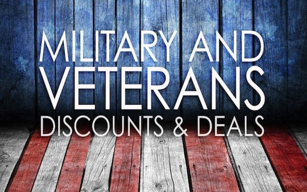 Veterans/Military Discounts, also Senior Citizens Discounts