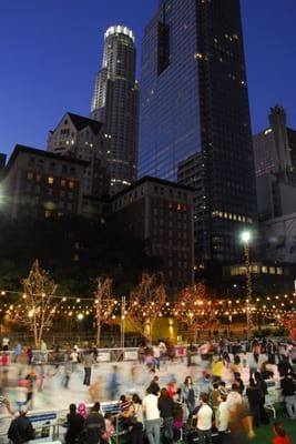 Pershing Square Ice Skating Rink