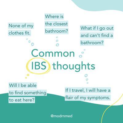 Irritable bowel syndrome is one of the most common conditions we treat.