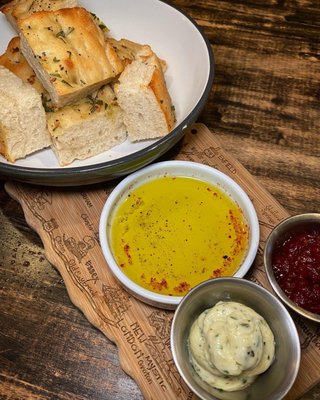 Housemade bread plate