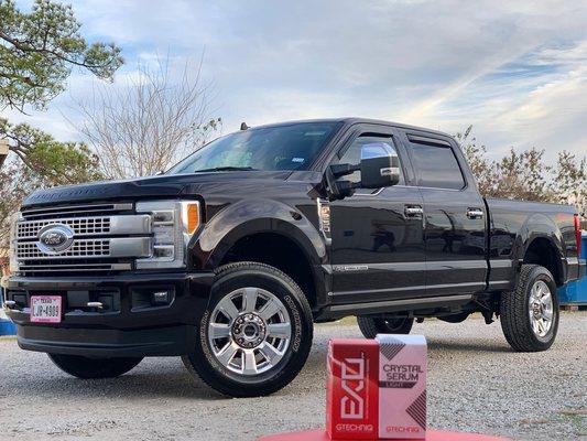 Ceramic coated F250