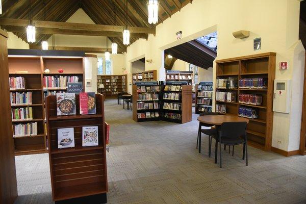 Upper floor of the Library