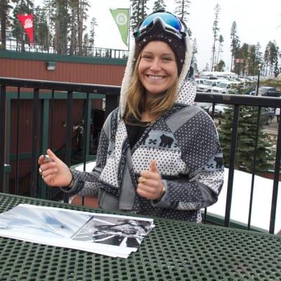 Private Poster Signing Event with Olympic Gold Medalist Jamie Anderson!