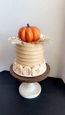 Custom Fall Cake