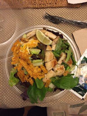 Southwest grilled chicken salad