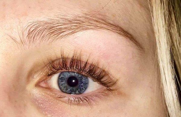 After lash lift