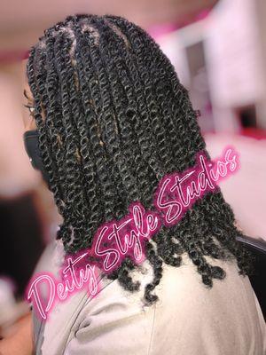 Lightweight & Protective Afro-Twist are always a big hit no matter what time or date !!!