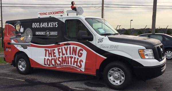 The Flying Locksmiths Mobile Van